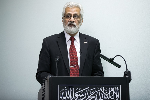 Dr. Wajeeh Bajwa at Muslim Prayer Service in Orlando on June 12, 2016